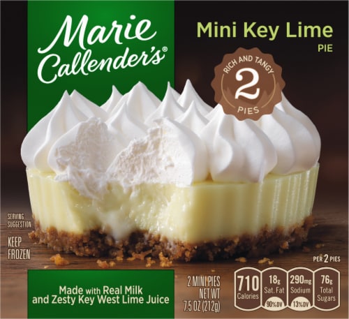 Marie Callender's® Key Lime Mini Pies Perspective: back