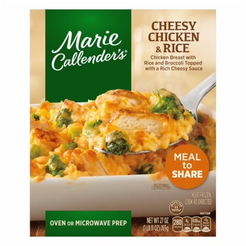 Marie Callender's® Cheesy Chicken & Rice Family Size Frozen Entree, 27 ...