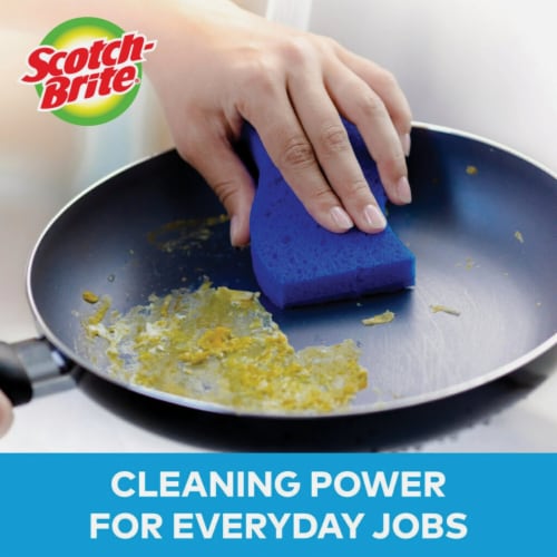 Scotch-Brite® Non-Scratch Scrub Sponge Perspective: back