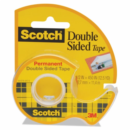 Scotch® Double Sided Tape with Dispenser Perspective: back