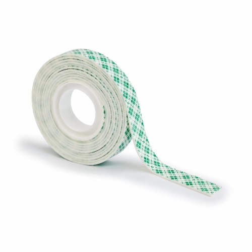 Scotch® Indoor Double-Sided Mounting Tape - White Perspective: back