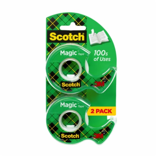 Scotch® Magic Tape 2 Pack Perspective: back
