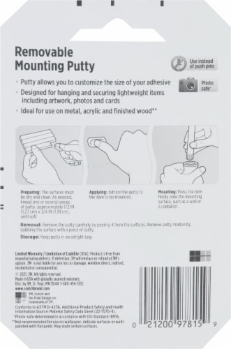  Clear Sticky Tack Poster Putty Museum Putty