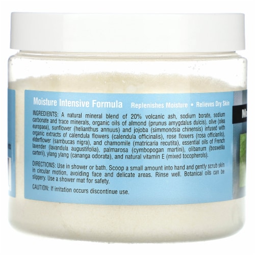 Abra Therapeutics Moisture Revival Body Scrub Sunflower & Rose Petals - 10 oz (283 g) Perspective: back