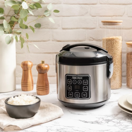 Aroma Housewares Digital Rice & Grain Multicooker Perspective: back