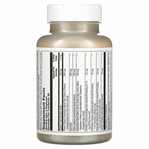 KAL Uric Acid Flush Cleansing Formula Veg Caps Perspective: back