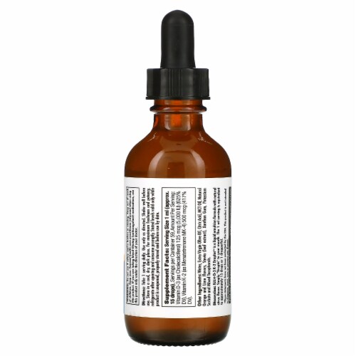 KAL D-3 K-2 Dropins Emulsion Dietary Supplement Perspective: back