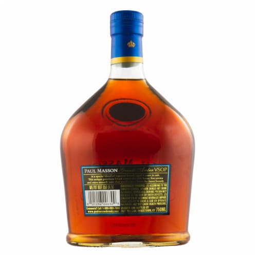 Paul Masson Grande Amber VS Brandy Perspective: back