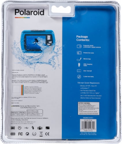 Polaroid 16MP Digital Camera Perspective: back