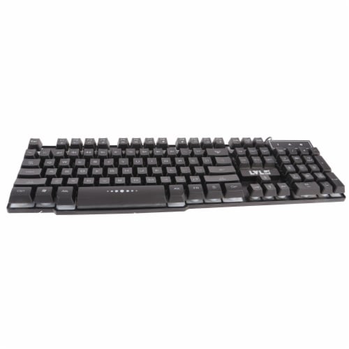 Pro Gaming Keyboard Perspective: back