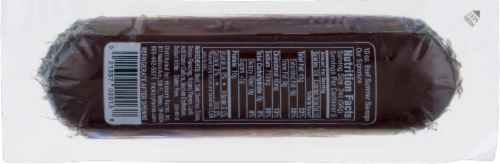 Hickory Farms Beef Summer Sausage Perspective: back