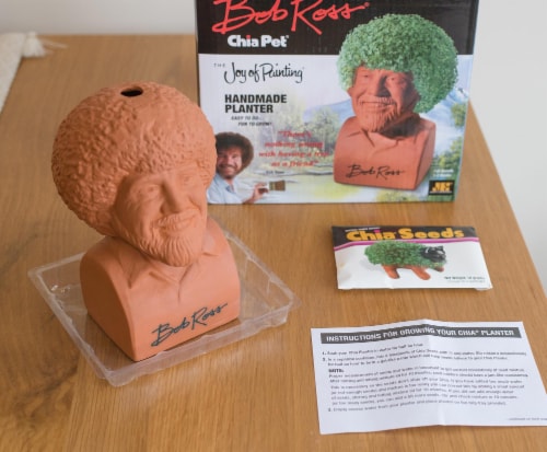 As Seen on TV Chia Pet Bob Ross Planter