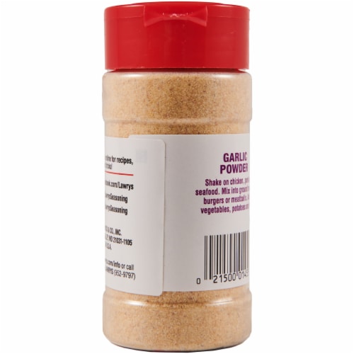 Lawry's Garlic Powder Perspective: back