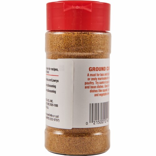 Lawry's Ground Cumin Perspective: back