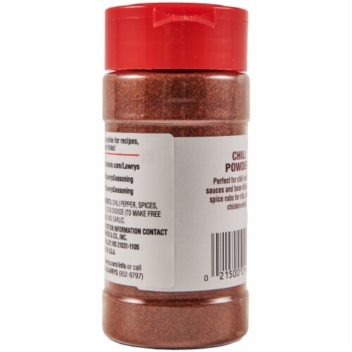 Lawry's Chili Powder Perspective: back