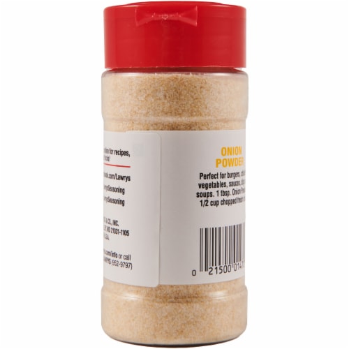 Lawry's Onion Powder Perspective: back