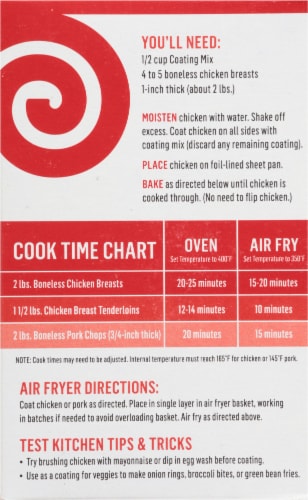 Lawry's® Crispy Chicken Seasoned Coating Mix Perspective: back