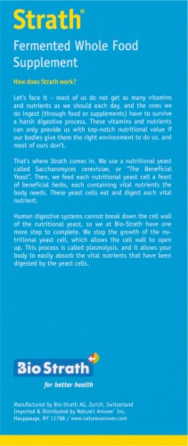 Bio-Strath® Natural Stress & Fatigue Formula Liquid Perspective: back