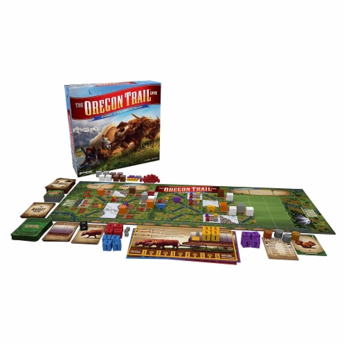 Pressman Oregon Trail Journey to Willamette Valley Game Perspective: back
