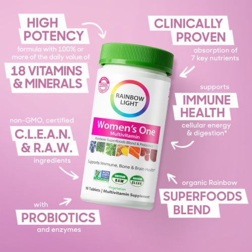 rainbow light women's one multivitamin tablets 60ct
