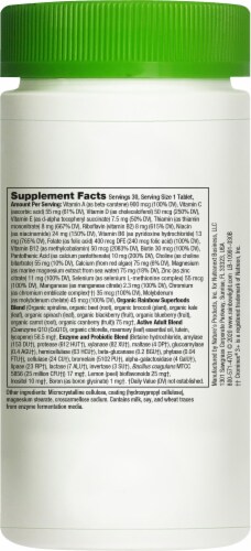 Rainbow Light Active Adult 50+ Multivitamin Tablets Perspective: back