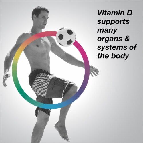 Rainbow Light Berry-D-Licious Vitamin D3 Gummies 2500 IU Strong Bones and Immune Support Supplement Perspective: back