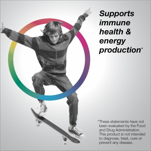 Rainbow Light Teen Multivitamin Gummies Perspective: back