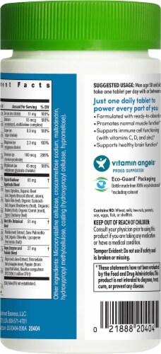 Rainbow Light High Potency Men’s One 50+ Daily Multivitamin Perspective: back