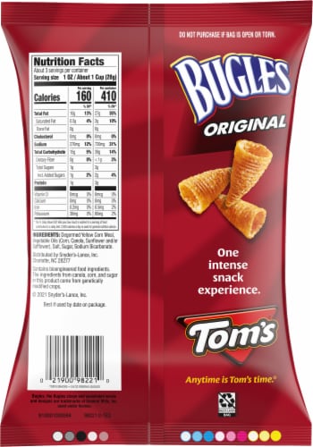 Tom's® Original Bugles Perspective: back