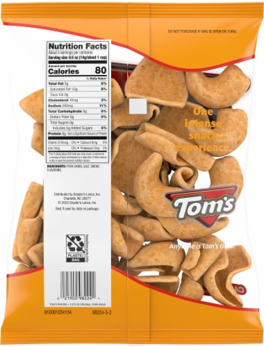 Toms Original Pork Skins Perspective: back