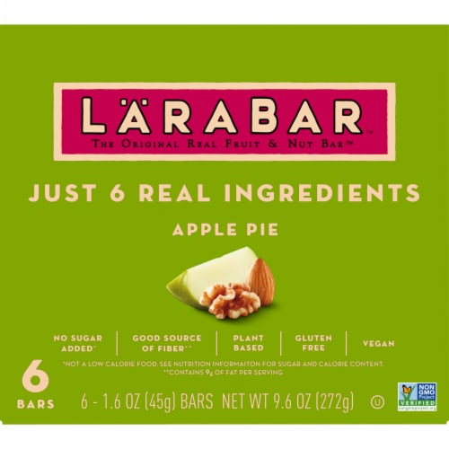 Larabar Apple Pie Fruit and Nut bars Perspective: back
