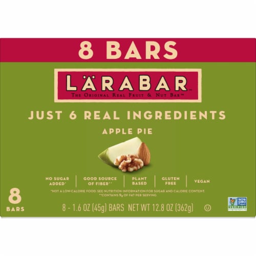 Larabar Apple Pie Fruit and Nut bars Perspective: back