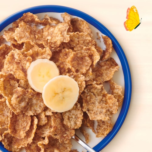Cascadian Farm Organic No Added Sugar Vanilla Crisp Cereal Perspective: back
