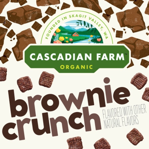 Cascadian Farm Organic Brownie Crunch Cereal Perspective: back