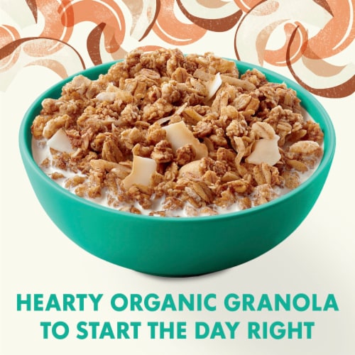 Cascadian Farm Organic® No Added Sugar Coconut Cashew Granola Perspective: back