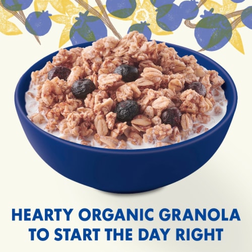Cascadian Farm Organic® No Added Sugar Blueberry Vanilla Granola Perspective: back