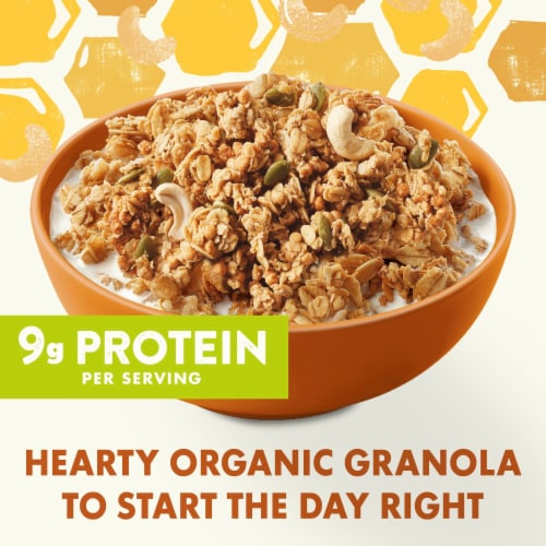 Cascadian Farm Organic® Honey Cashew Protein Granola Perspective: back