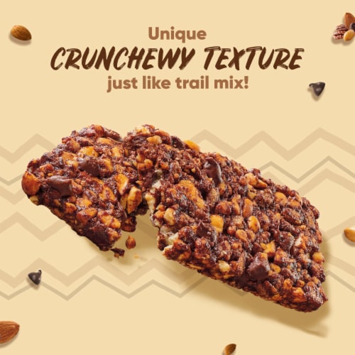 Larabar Dark Chocolate Peanut Trail Mix Baked Nut Bars Perspective: back