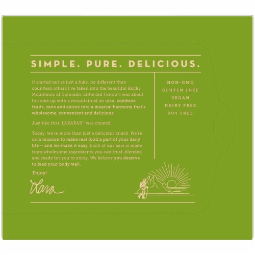 Larabar Apple Pie Fruit and Nut Bars Perspective: back