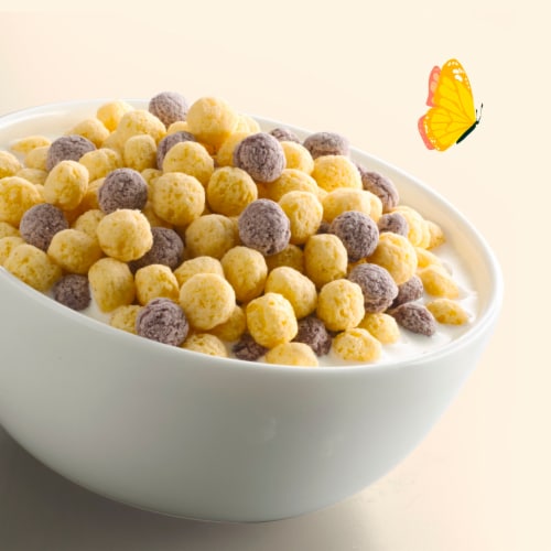 Cascadian Farm™ Organic Gluten Free Berry Vanilla Puffs Cereal Perspective: back