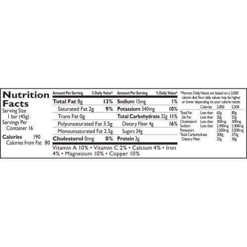 Larabar Carrot Cake Bars Perspective: back