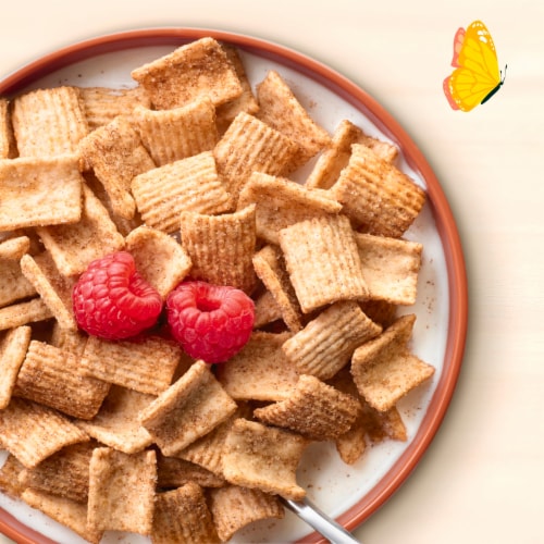 Cascadian Farm Organic Cinnamon Crunch Cereal Perspective: back