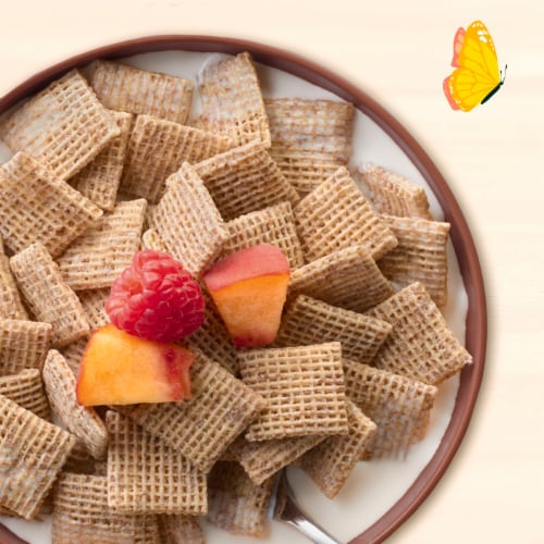 Cascadian Farm Organic Multi Grain Squares Cereal Perspective: back