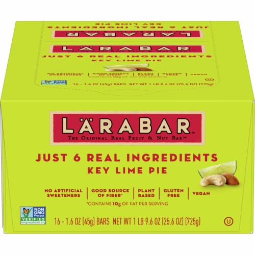 Larabar™ Key Lime Pie Fruit & Nut Bars Perspective: back