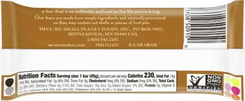 Larabar™ Pecan Pie Fruit and Nut Bar Perspective: back