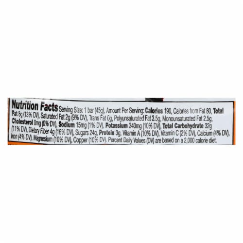 LaraBar - Carrot Cake - Case of 16 - 1.6 oz Perspective: back