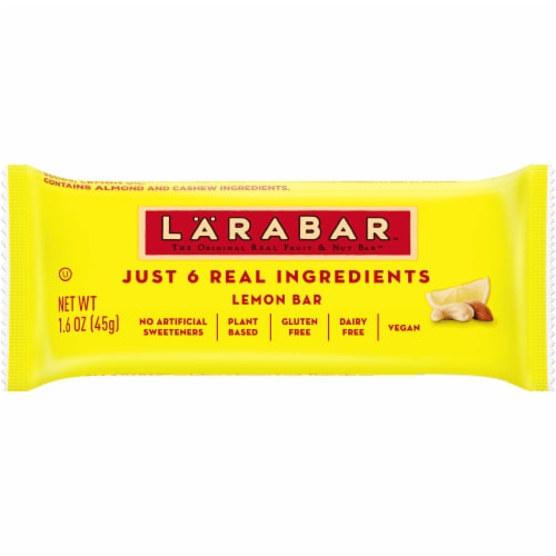 Larabar™ Lemon Fruit & Nut Bar Perspective: back
