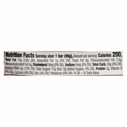 Larabar Banana Bread Fruit & Nut Bar Perspective: back