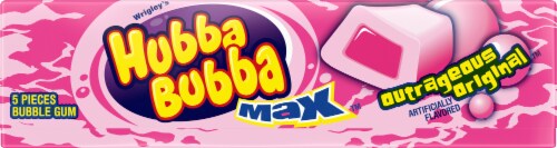 Hubba Bubba Max Original Bubble Gum Perspective: back