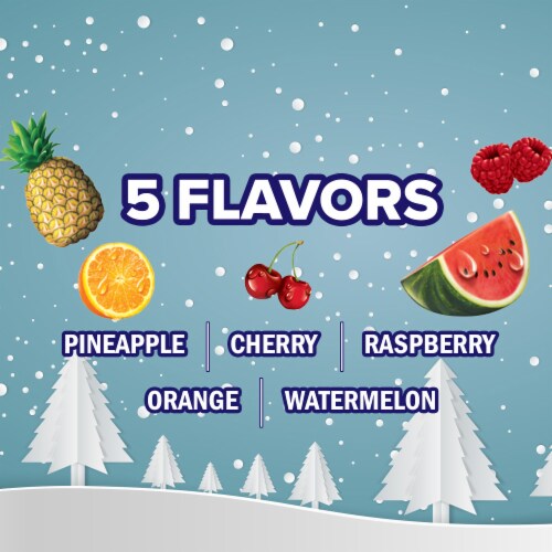 LIFE SAVERS 5 Flavor Assorted Holiday Candy Canes Perspective: back